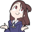 akkoShrug emote for Discord