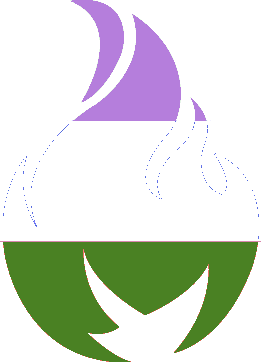 genderqueer_fire emote for Discord