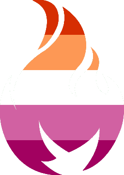lesbian_fire emote for Discord