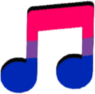 bisexualnote emote for Discord