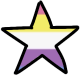 bigenderpridestar emote for Discord