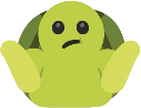 CEPTurtleShrugging emote for Discord