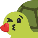 CERKissingHeartTurtle emote for Discord