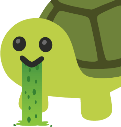 CEIVomitingTurtle emote for Discord