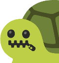 CENZipperMouthTurtle emote for Discord