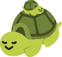 2TwoSleepingTurtles emote for Discord