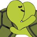 2TurtlesHugging emote for Discord