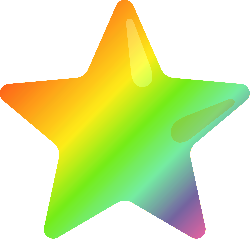 RainbowStar emote for Discord