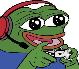 pepe_gaming emote for Discord
