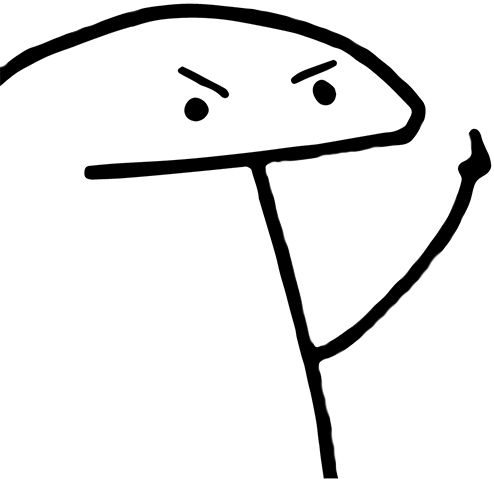 Florkmiddle emote for Discord