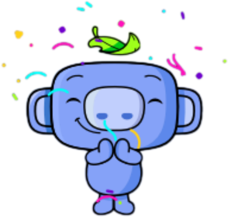 WumpusBeyondCongratulations emote for Discord