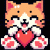 Catlove emote for Discord