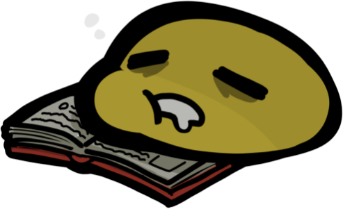 book_nap emote for Discord