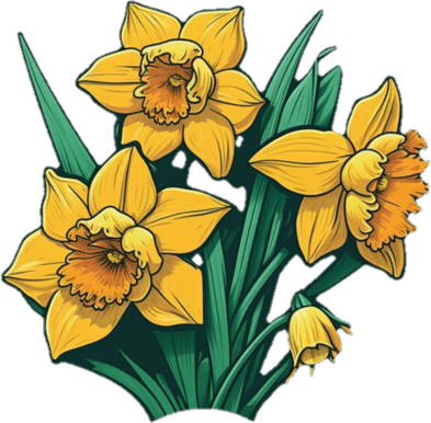 BouquetDaffodil emote for Discord