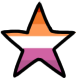 lesbianstar emote for Discord