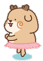 Deer_ballet emote for Discord