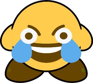 kirby_rofl emote for Discord