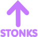 stonks_arrow emote for Discord