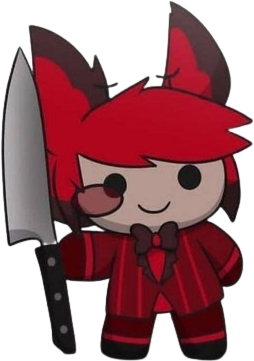 Alastor_knife emote for Discord