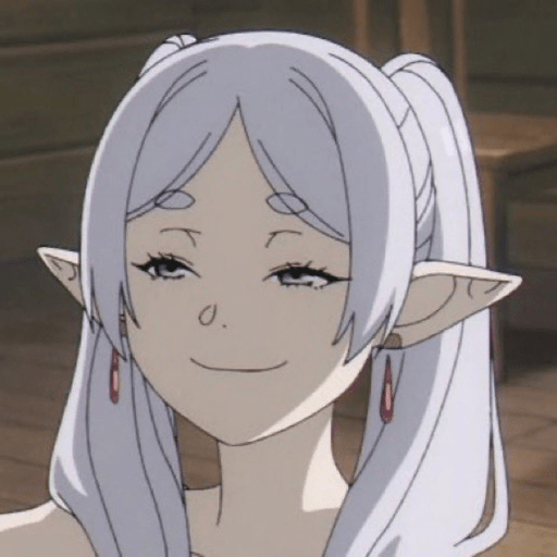 Smug_Frieren emote for Discord