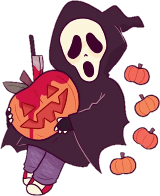 GhostFace_Pumpkin emote for Discord