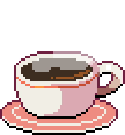 pixel_hot_coffee emote for Discord