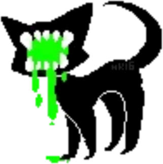 scary_cat emote for Discord