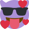 CutePurpleDevil emote for Discord