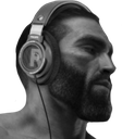 chadlisten emote for Discord