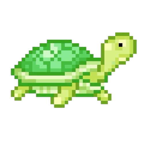 tropical_pixel_turtle emote for Discord