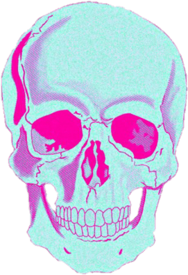 SkullCottonCandy emote for Discord