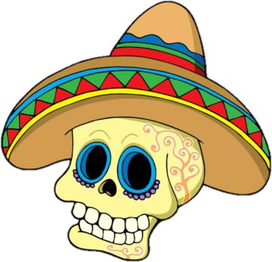 SombreroSkull emote for Discord
