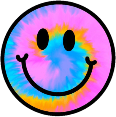 TyeDyeSmiley emote for Discord