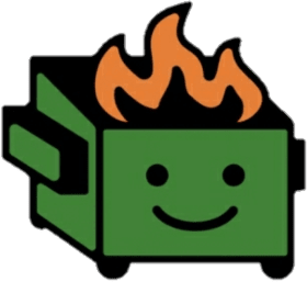 DumpsterFire emote for Discord