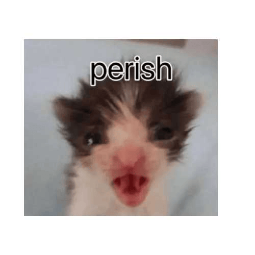 Perish emote for Discord