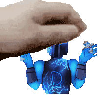 Patting_Fast_DiamondMC emote for Discord