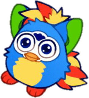 RainbowFurby emote for Discord