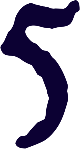 dark_blue_five emote for Discord