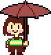 Chara_Umbrella emote for Discord