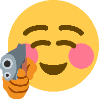 smile_gun_point emote for Discord