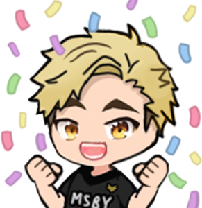 haikyuuatsumuconfetti emote for Discord
