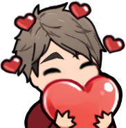 haikyuuosamuheart emote for Discord