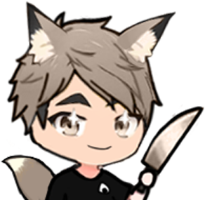 haikyuuosamuknife emote for Discord