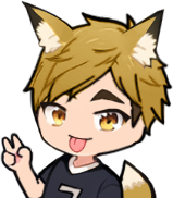 haikyuuatsumufox emote for Discord