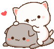 Peach_and_goma emote for Discord