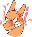 Charizard emote for Discord