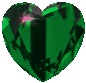 gemheartgreen emote for Discord