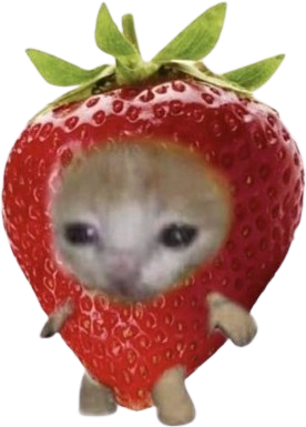 strawberry_catto emote for Discord