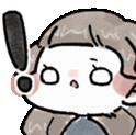 GirlExclaim emote for Discord