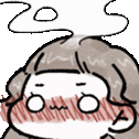 GirlBlush emote for Discord